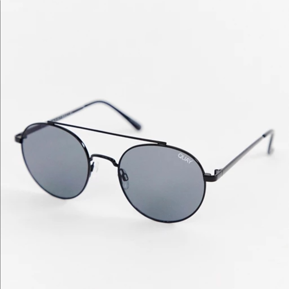 QUAY AUSTRALIA Outshine 50mm Sunglasses - Black